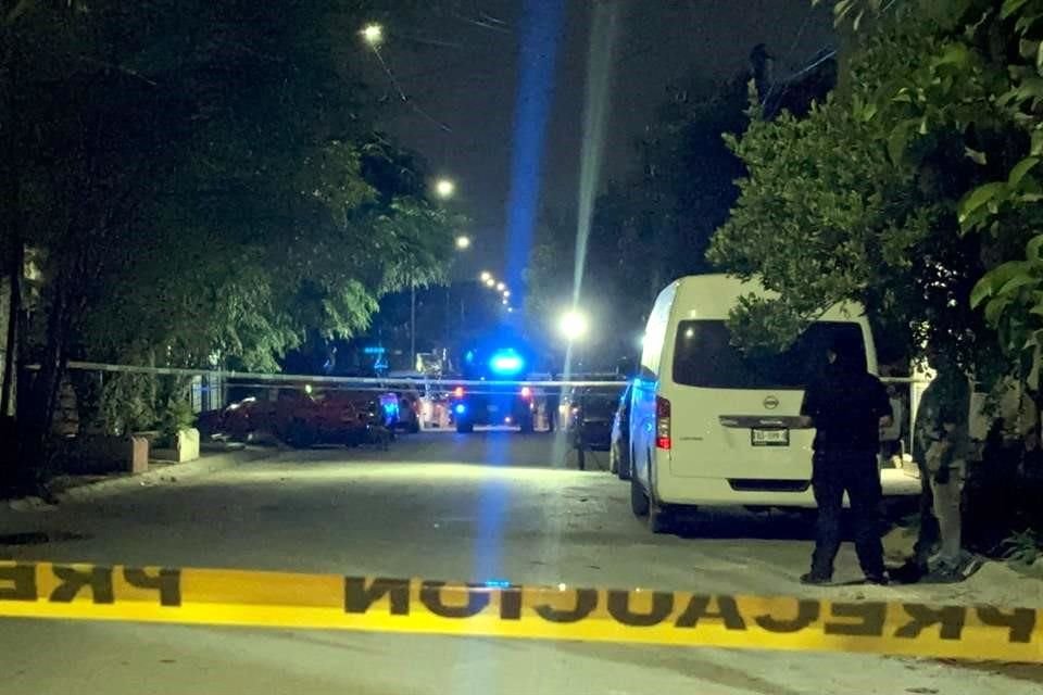 Los hechos se registraron poco después de la medianoche en una casa ubicada en el cruce de las calles San Francisco de Asis y Calabria.
