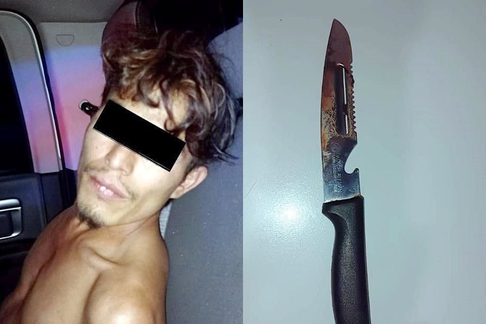 Rosario, de 41 años, es señalado de feminicidio en grado de tentativa.