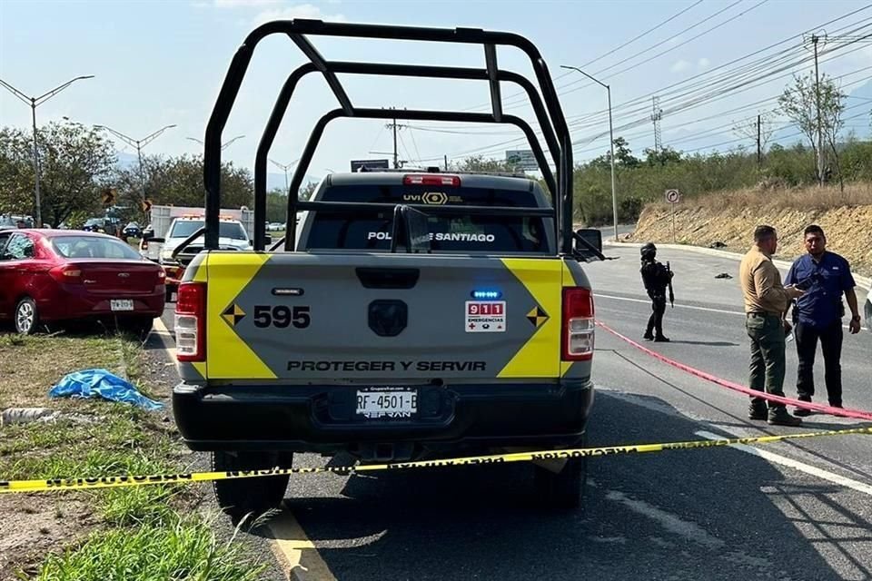 Los hechos fueron reportados alrededor de las 9:25 horas, en el kilómetro 265 de la vía, en El Faisán.