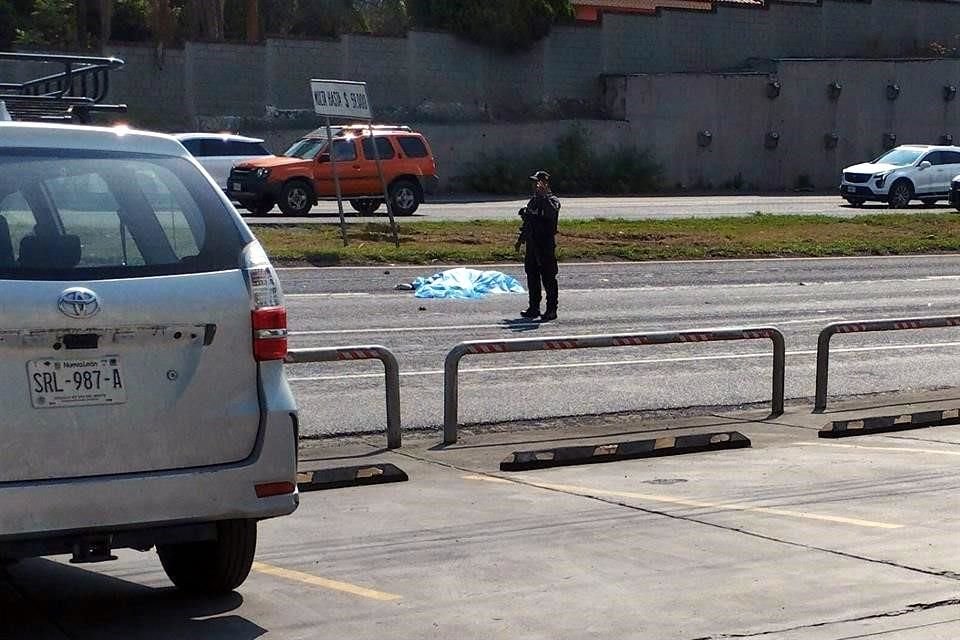 Los hechos fueron reportados alrededor de las 9:25 horas, en el kilómetro 265 de la vía, en El Faisán.