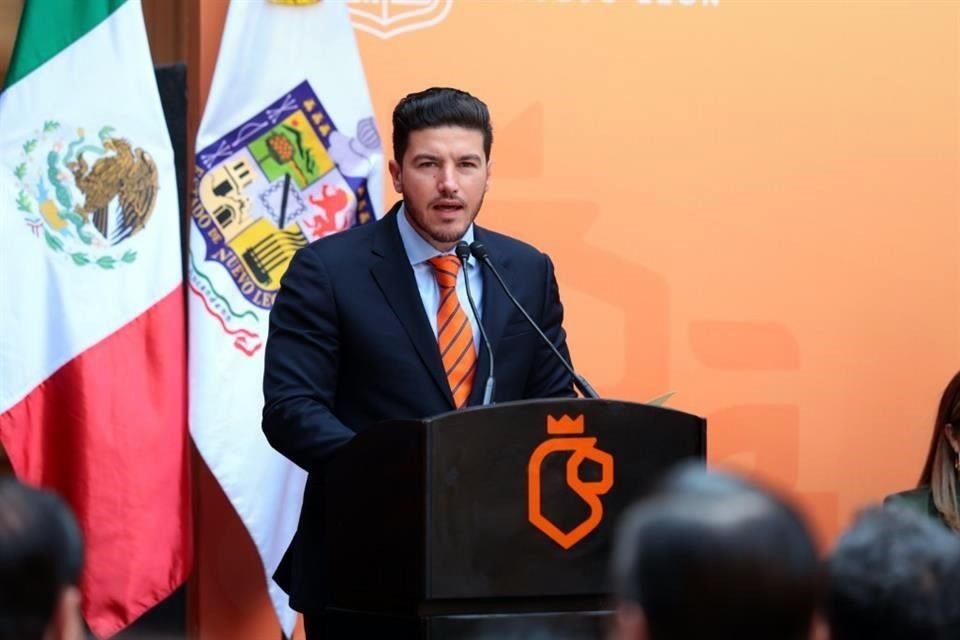 El Gobernador Samuel García.