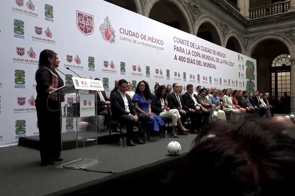 La CDMX se alista para recibir el Mundial 2026.