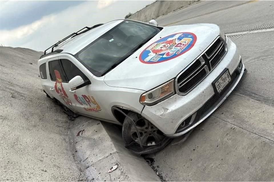 El accidente se registró en el Anillo Periférico, en Allende.