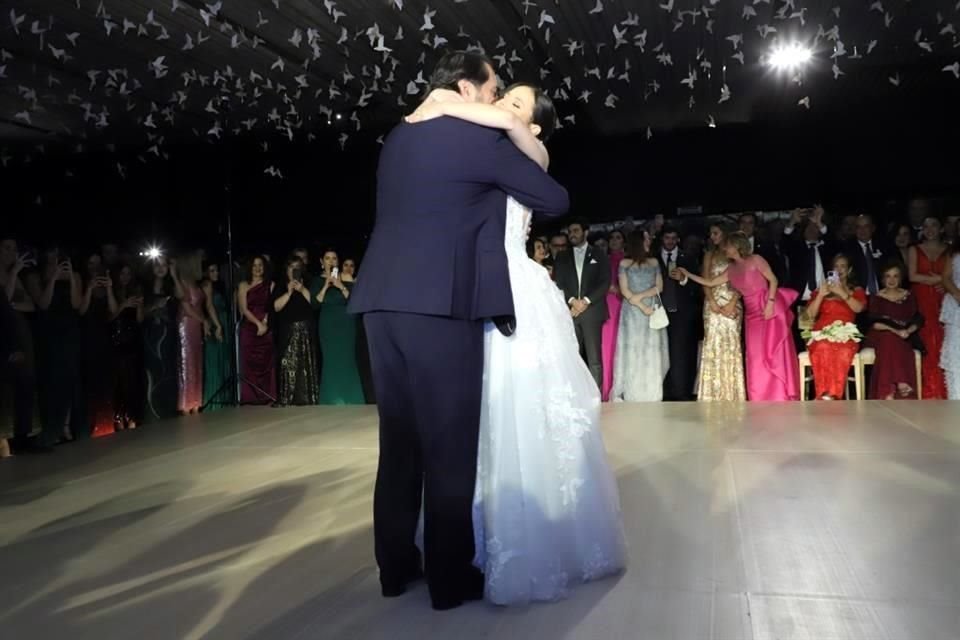 La novia con su papá, Eduardo Williams Tancredi