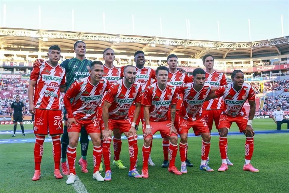 Así saltaron los Rayos del Necaxa.