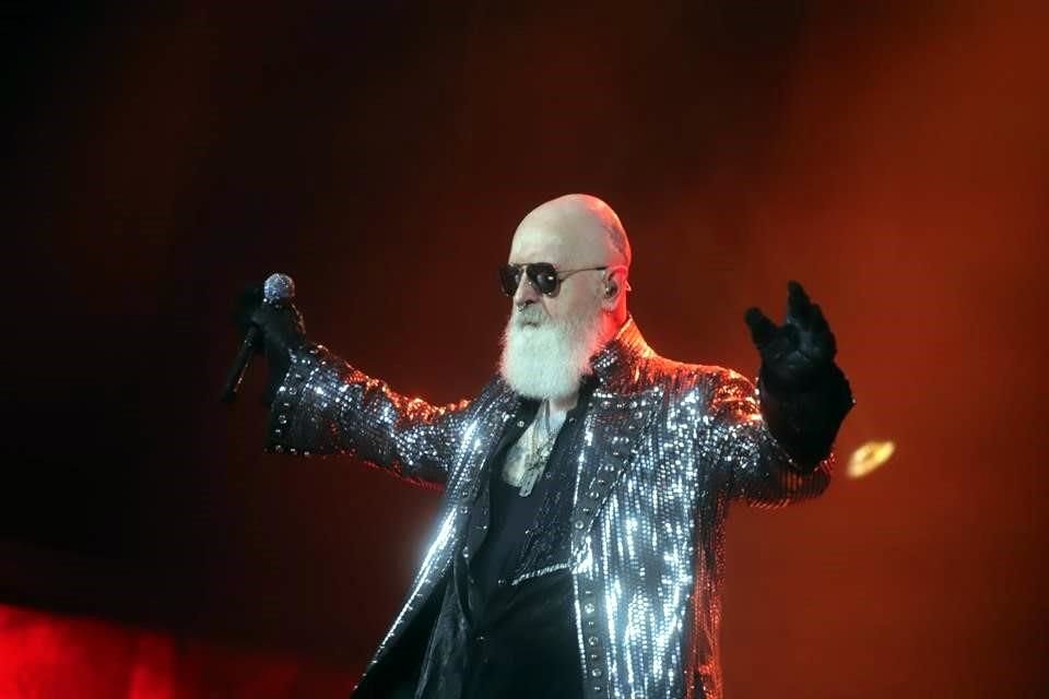 Rob Halford conquistó el escenario.