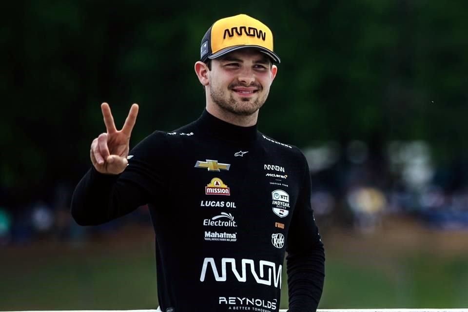 Pato O'Ward finalizó en el séptimo lugar la Práctica 1 del GP de Indianápolis.