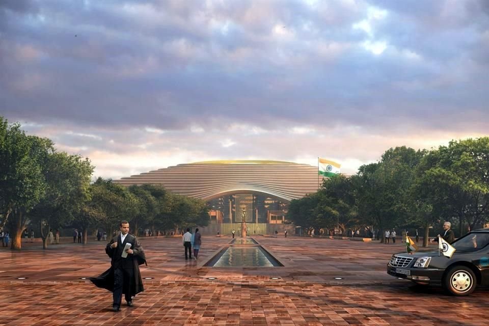 El complejo gubernamental se encontrará en el corazón de la ciudad, definido por una sólida trama urbana.