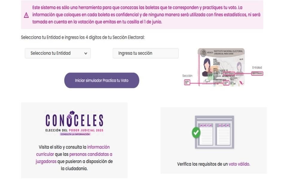 El IECM habilitó el portal Conóceles, donde los aspirantes también pueden difundir sus propuestas.