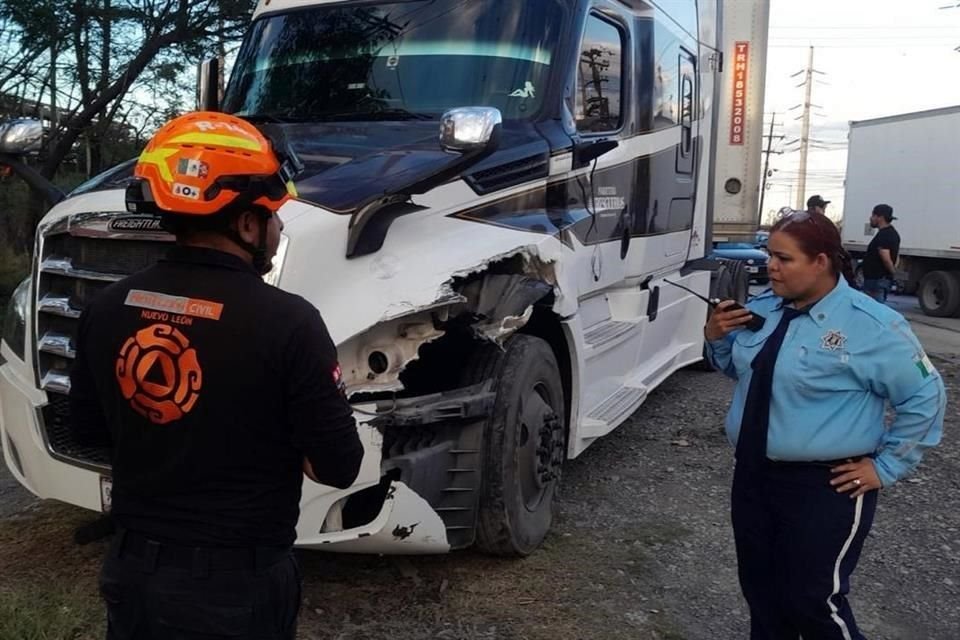 A las 18:55 horas se registró el accidente ferroviario, en la Vía a Matamoros y López Mateos, informó Protección Civil del Estado.