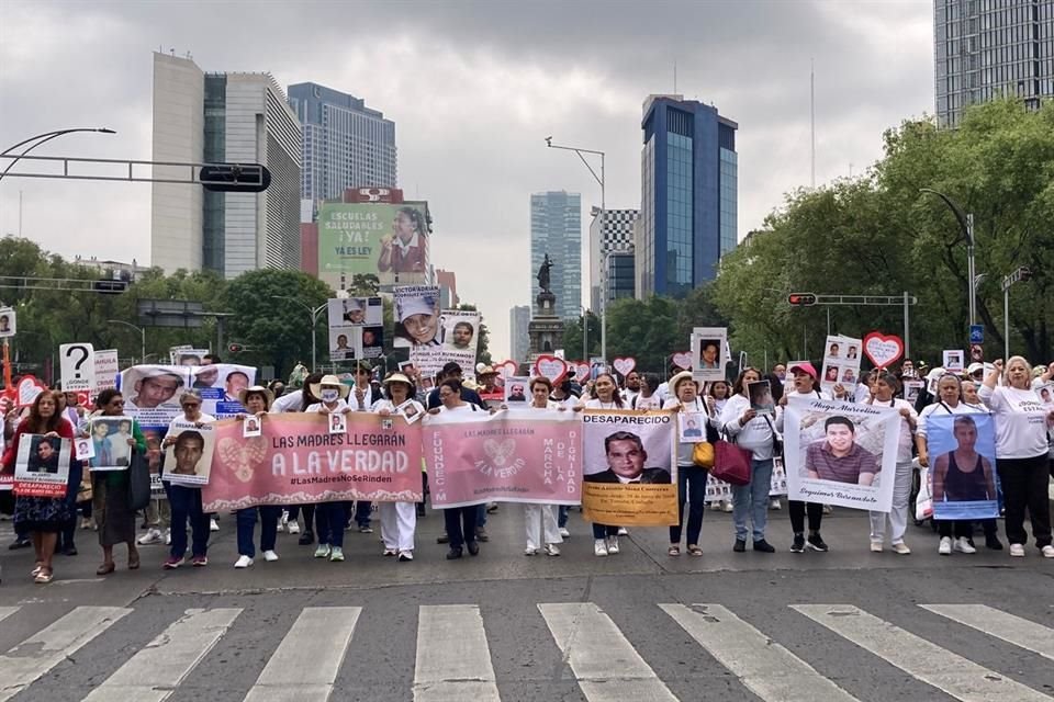 Decenas de colectivos de madres buscadoras pidieron a la Presidenta que rompa 'pacto de impunidad' con el crimen y acepte ayuda de la ONU.