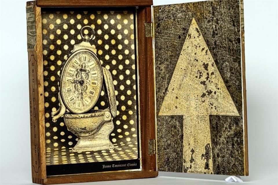 El artista gusta de plasmar arte objeto.