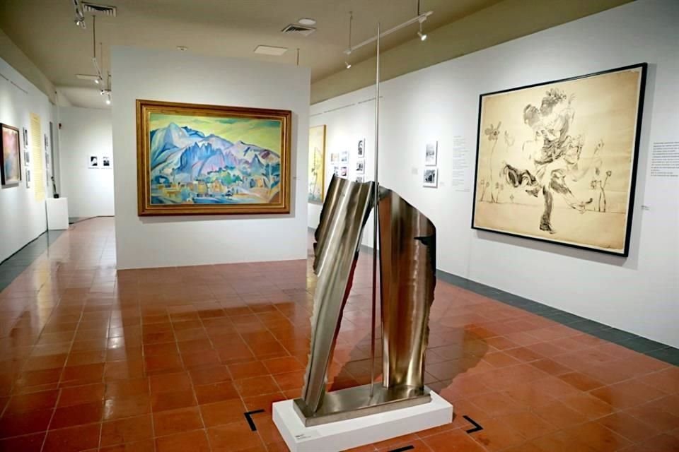 Una de las muestras más exitosas ha sido la actual 'Crepúsculos que duran un instante', sobre los 200 años de Nuevo León en las artes.