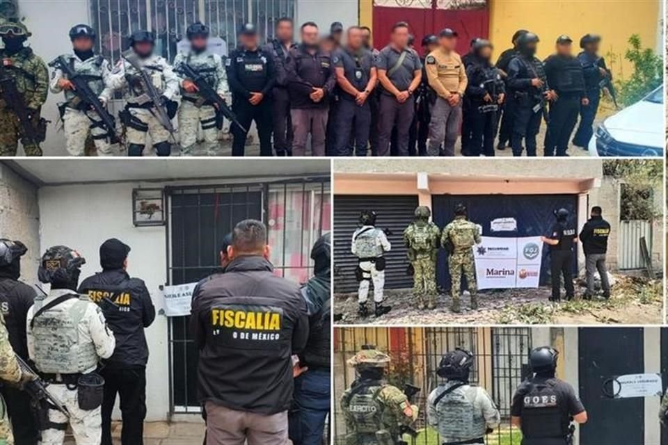 La Fiscalía General de Justicia mexiquense detalló que, entre el 7 y el 10 de mayo, rescató 37 propiedades invadidas.