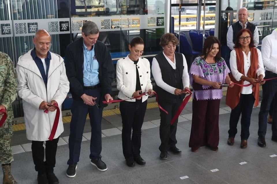 En corte de listón del Trolebús elevado Santa Martha-Chalco, la Presidenta Claudia Sheinbaum informó que el servicio comenzará el 18 de mayo.