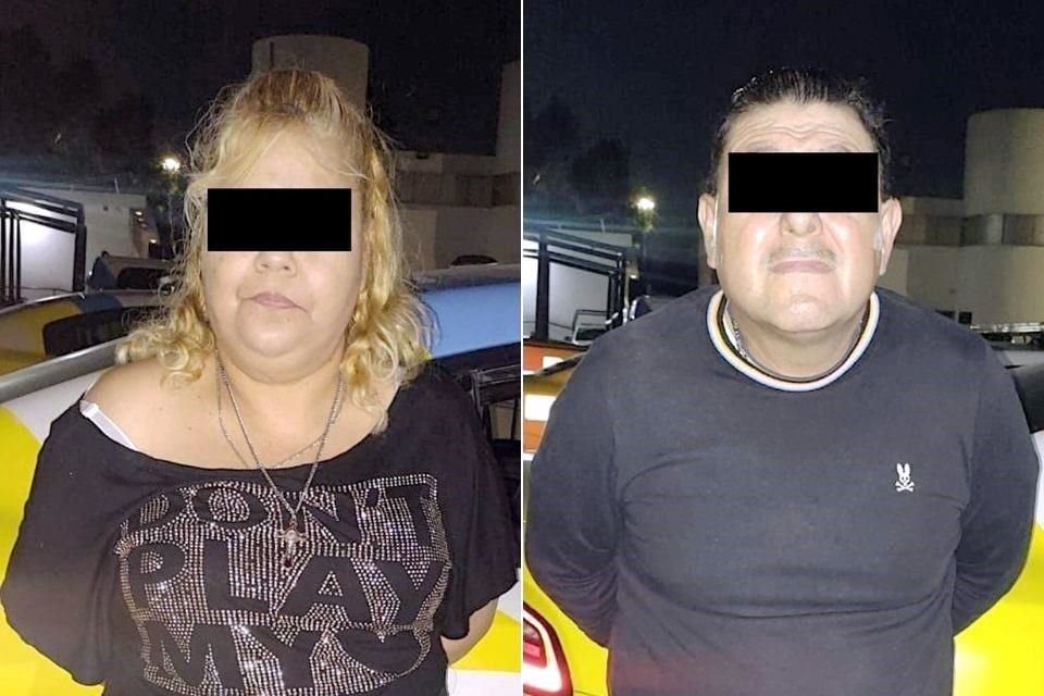 La pareja fue identificada como Jesús Alberto O., de 50 años y Eloisa M., de 47.