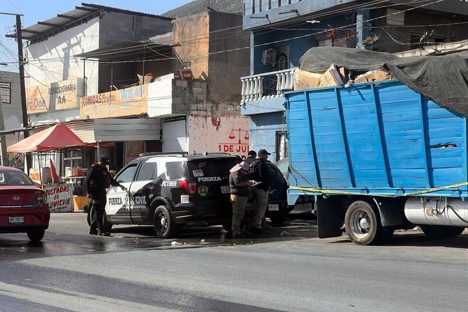 Los disparon ocurrieron contra un negocio de compra y venta de metales, ubicada sobre la Avenida Camino Real y Estéreo, en la Colonia Villa San Ángel.