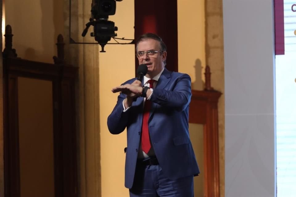 Revisión del Tratado Comercial entre México, EU y Canadá iniciará en segundo semestre del año, dijo Marcelo Ebrard, Secretario de Economía.