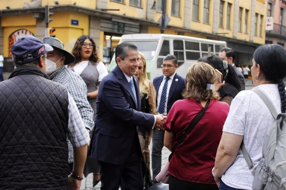 Gutiérrez fue el último en presentarse a comparecer.