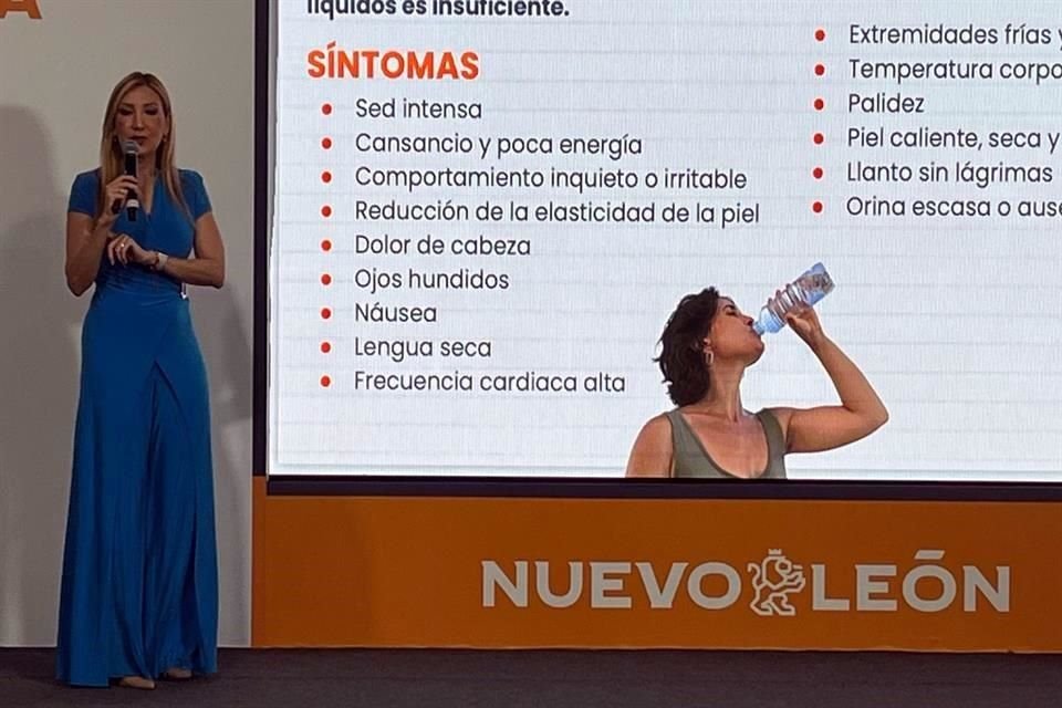 La Secretaria Alma Rosa Marroquín explicó que del total de casos cinco están relacionados a golpes de calor y ocho a deshidratación.
