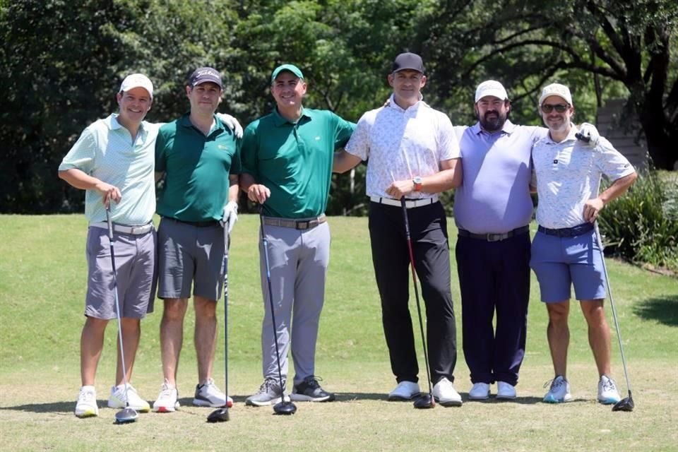 Mauricio Martínez, Daniel Coindreau, Mauricio Llaguno, Juan Carlos Martín, Jorge Romero y Alejandro García Aguirre