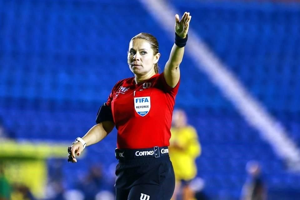 Francia González apareció 13 ocasiones en el Clausura 2025: 13 como AVAR.