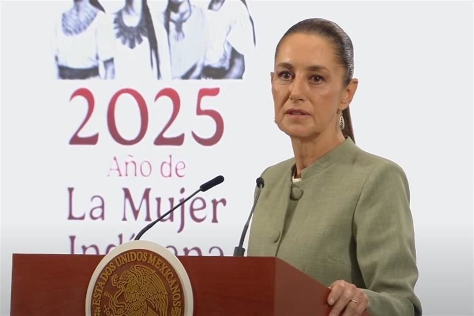 La Presidenta Claudia Sheinbaum
