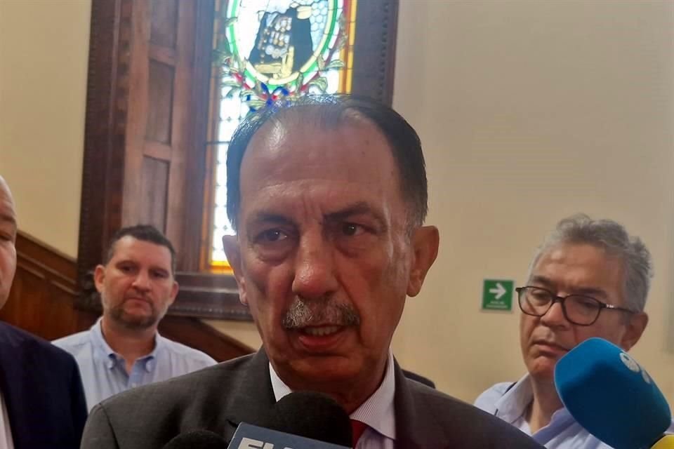 El Fiscal General de Nuevo León, Javier Flores.