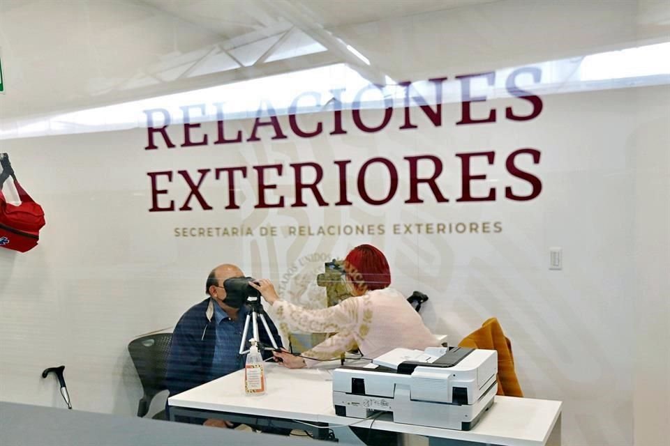 Las personas atendidas en la oficina de la Cancillería hicieron cita antes de la falla.