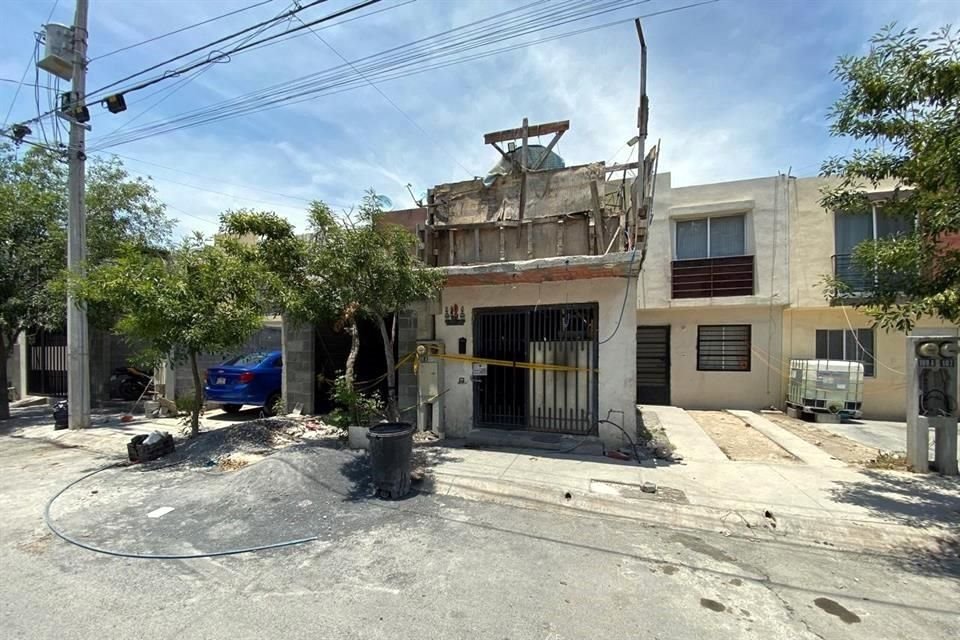 Elementos del Grupo Antisecuestros catearon una casa de la Colonia Valle San Blas.