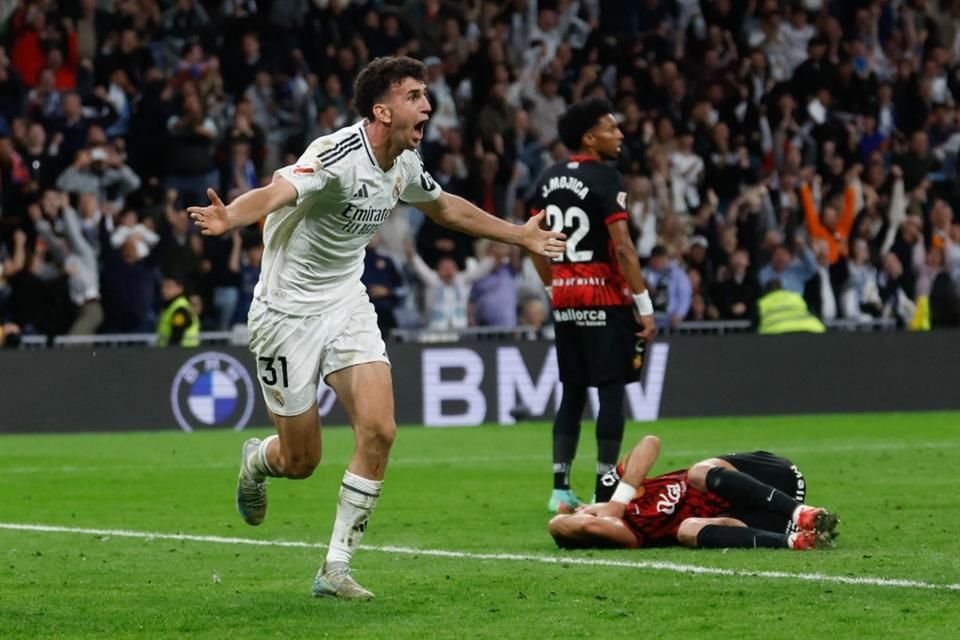 Jacobo Ramón marcó su primer gol con el Real Madrid.