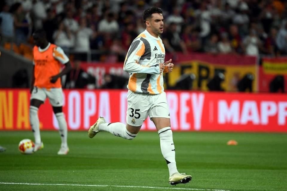 Raúl Asencio es canterano del cuadro merengue.