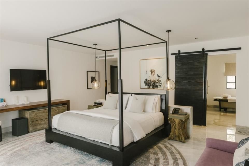 Así son las habitaciones del Hotel Matilda.