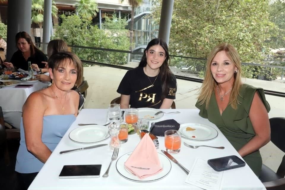 Ana María Amieva, Marisol Pérez y Maryconchis Pérez