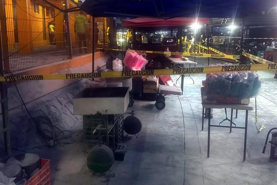 El siniestro fue reportado alrededor de las 19:00 horas.