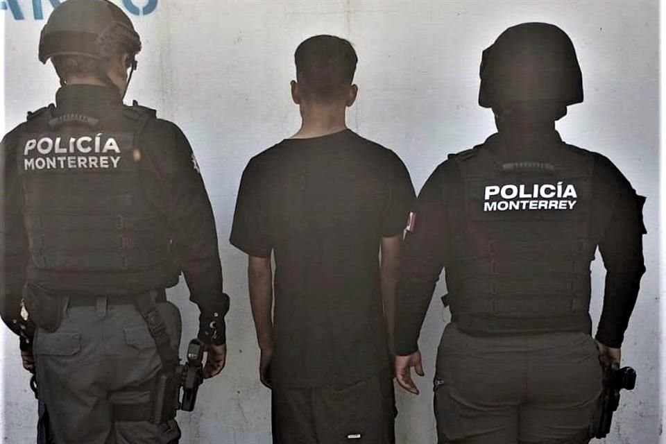 César, de 17 años, fue detenido.
