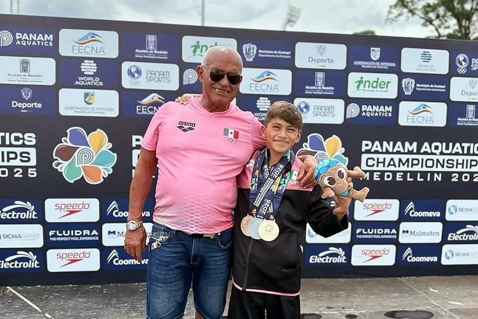 Máximo Terán dedicó su triunfo a su entrenador Rolando Prieto.