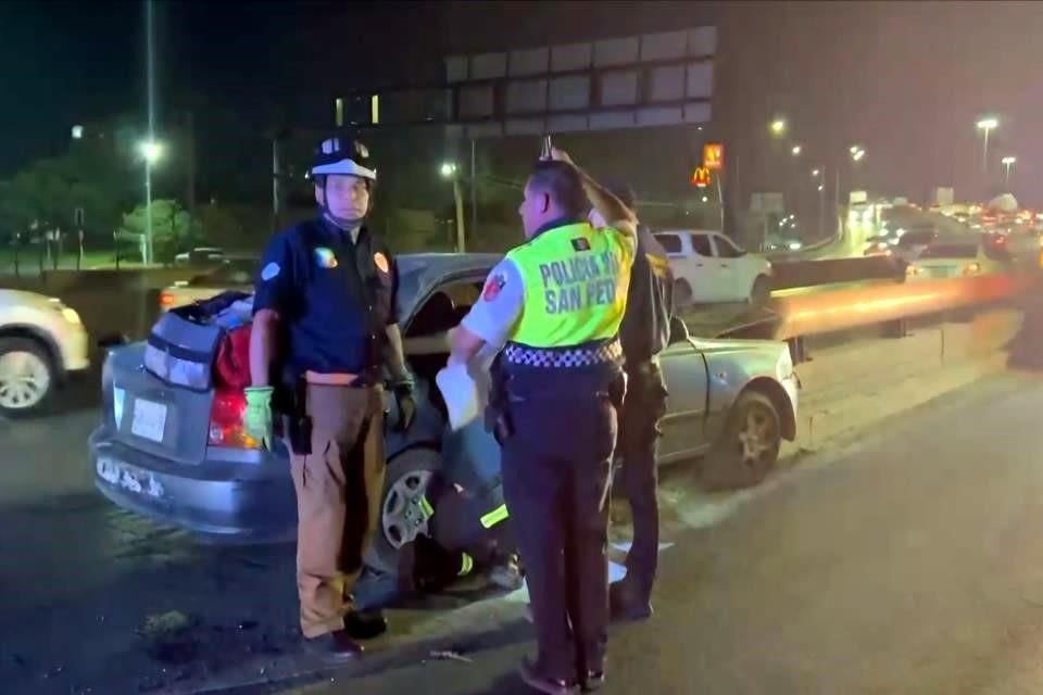 El accidente se reportó a las 20:30 horas en dirección al poniente del Bulevar Díaz Ordaz y la calle Oro.