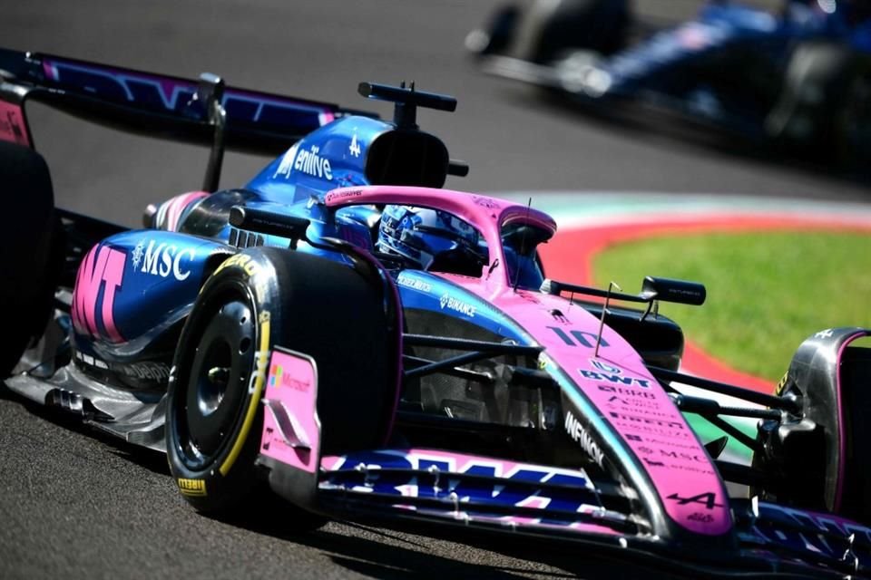 Alpine fue el único equipo que se acercó a McLaren en la segunda sesión de entrenamientos libres del Gran Premio de la Emilia-Romaña.