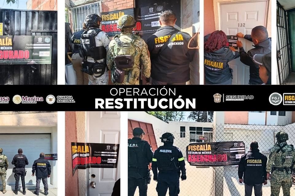 Elementos federales y estatales realizan cateos e inspecciones de forma simultánea en 25 municipios de la entidad.