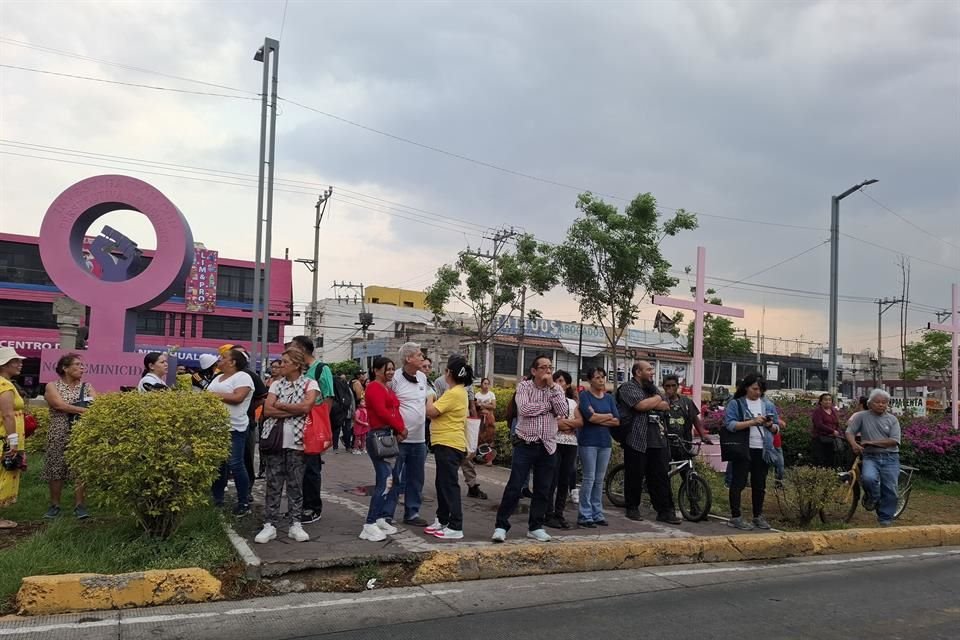 La zona ya fue custodiada por policías estatales, municipales y personal de la Guardia Nacional.
