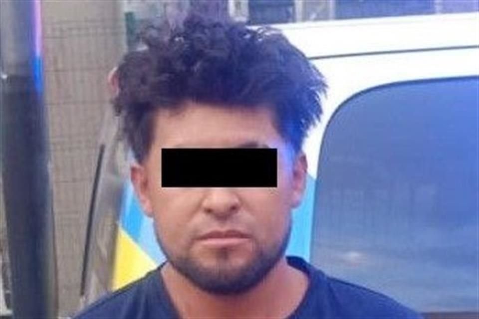 El detenido fue identificado como Heriberto M., de 32 años de edad.