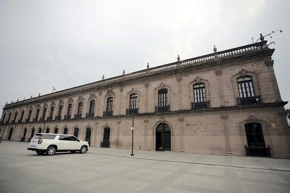 Palacio de Gobierno estatal.