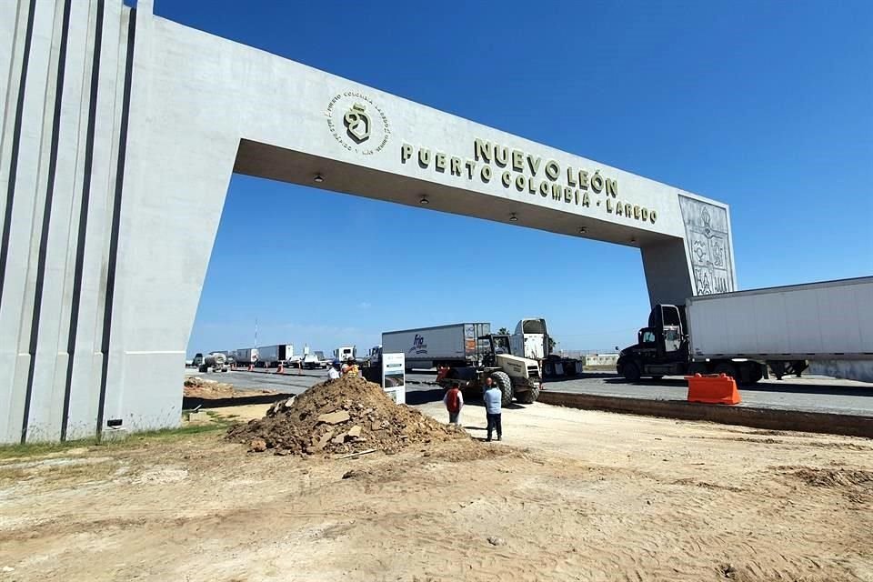 Otorga Casa Blanca permiso a Laredo para duplicar carriles en el cruce con NL.