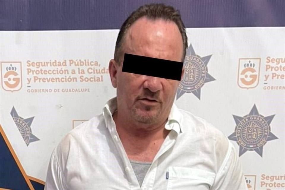 El detenido fue identificado como Juan, de 62 años.