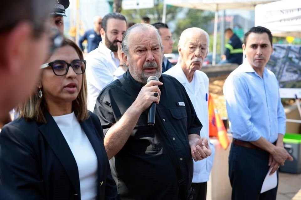 El Alcalde Mauricio Fernández explicó que esta es la primera fase del proyecto.