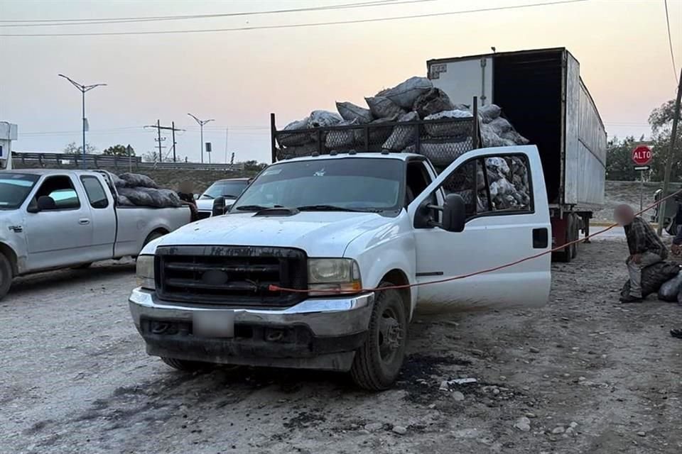 En el sitio se hallaron al menos 14 toneladas de carbón vegetal.