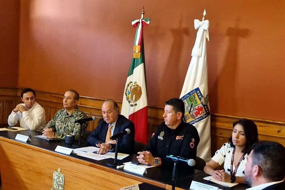 Autoridades presentaron el Especial de Protección Civil para la Atención de Lluvias y Ciclones 2025.