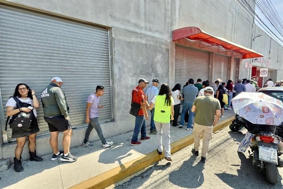 Los aficionados querían boletos para la Final.