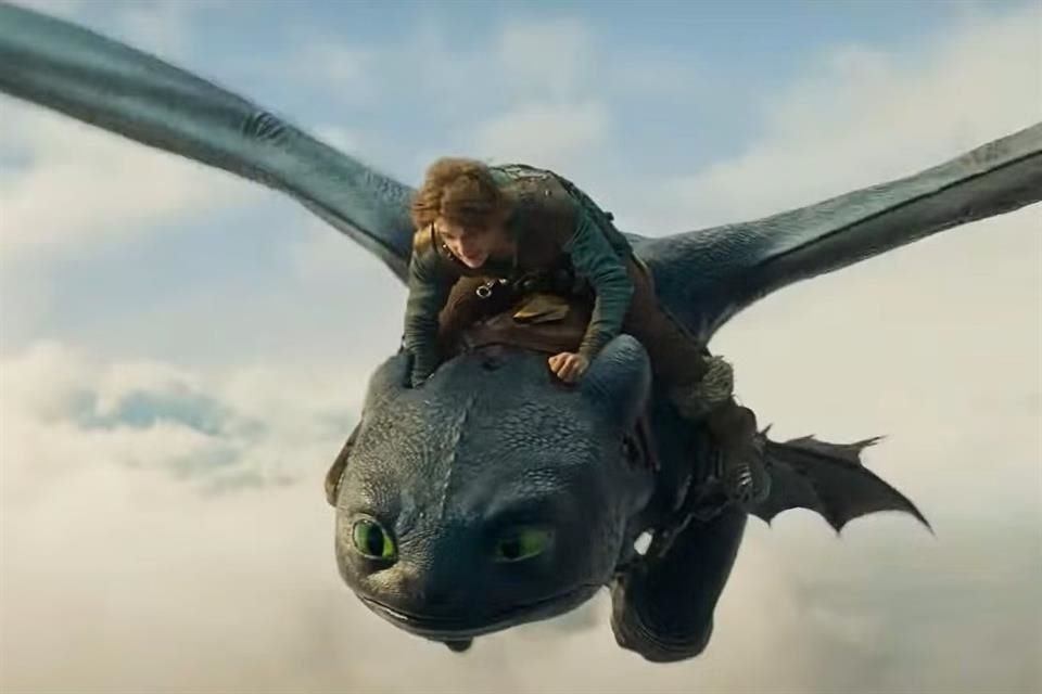 Esta película, que en inglés cuenta con las actuaciones de Mason Thames, Nico Parker y Gerard Butler, retrata cómo un vikingo se hace amigo de un dragón.
